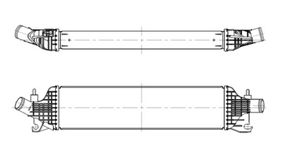 INTERCOOLER INFINITI Q50/Q60 2,0T/2,1D