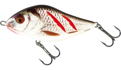 Wobler Salmo Slider tonący 7cm Wounded Real Grey S