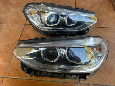 Bmw g01 x3 g02 x4 full led лампа фара полный przed lift набор rhd фото №1