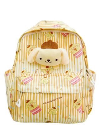 PLECAK PLECACZEK SASZETKA POMPOMPURIN SANRIO KUROMI