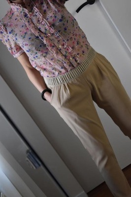 Zara Kombinezon Wiosenny Letni Spodnie L 40 XL