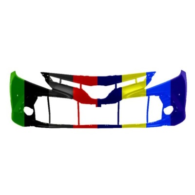 Бампер toyota camry 09.11- w цвет фото №1