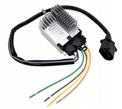 Модуль вентилятора audi a4 b6 2000- 2005 фото №1