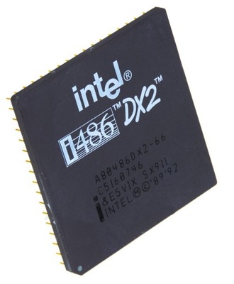 CPU INTEL i486 DX2 SX911 66 MHz s.168 A80486DX2-66