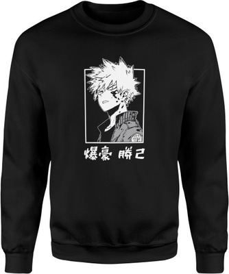 MĘSKA BLUZA Z MY HERO ACADEMIA BOKU NO ROZMIAR XXL BEZ KAPTURA