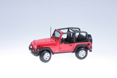 Modelik Jeep Wrangler FR Rubicon skala 1:18