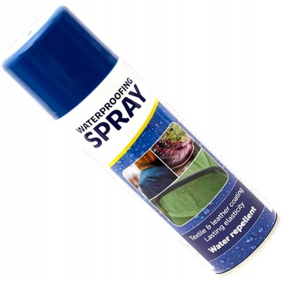 IMPREGNAT WODOODPORNY do BUTÓW ODZIEŻY NAMIOTÓW SPRAY