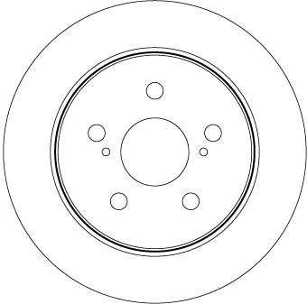 Trw df8335 диск тормозная фото №1