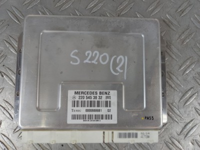 Mercedes w220 lift 02-блок управления подвеска 2205453832 фото №1