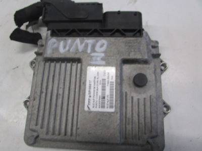 Блок керування, бортовий комп'ютер двигуна fiat punto ii фото №1