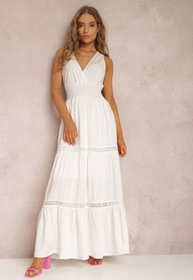 Biała Sukienka L/XL