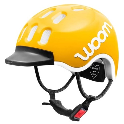 KASK WOOM KIDS XS YELLOW 46-50cm