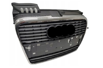 Audi a4 b7 04- решётка радиатора решётка радиатора хром фото №1