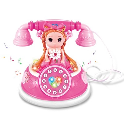 Retro telefon stacjonarny Zabawki dla dzieci