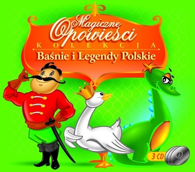 MAGICZNE OPOWIEŚCI - BAŚNIE I LEGENDY POLSKIE 3 CD
