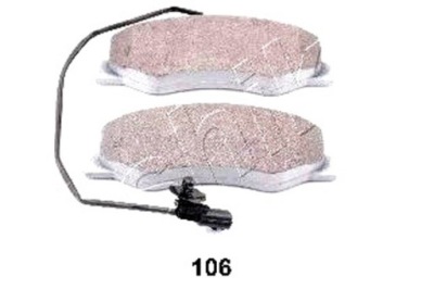 Ashika тормозные колодки тормозные nissan nv400 2.3 dci фото №1