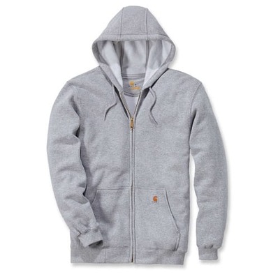 Bluza Carhartt Mid Hooded Zip Sweatshirt Grey XXL