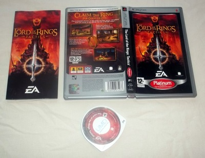 LORD OF THE RINGS TACTICS PSP WŁADCA PIERŚCIENI TAKTYCZNY RPG