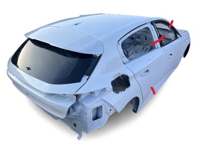 Peugeot 308 t10 хэтчбек задняя с крыша фото №1