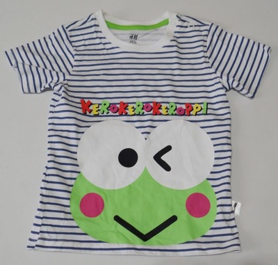 t-shirt bluzka top H&M 86 12-18 m