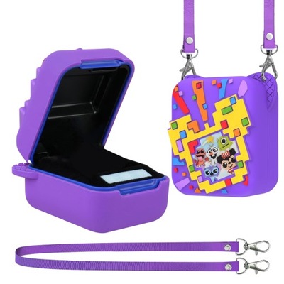 SILIKONOWE ETUI OCHRONNE Z ZAWIESZKĄ DO BITZEE DISNEY INTERACTIVE TOY