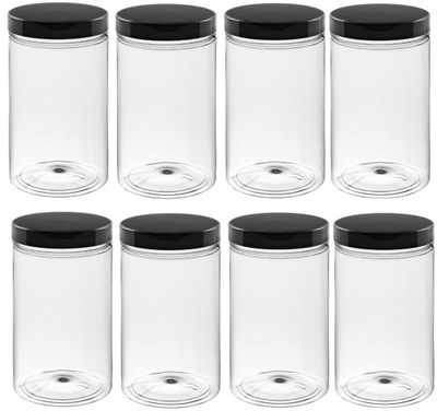 ZESTAW POJEMNIKÓW SŁOIKÓW NA ŻYWNOŚĆ 8x1250ml