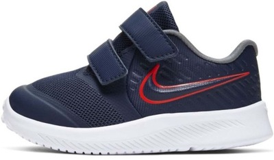 BUTY NIKE STAR RUNNER 2 (TDV) AT1803 405 _ granatowe _ r. 21