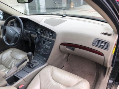 Volvo s60 v70 xc70 приборная панель консоль подушка безопасности светлая фото №1