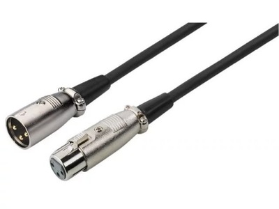 MONACOR MEC-100/SW - Kabel XLR, 1m
