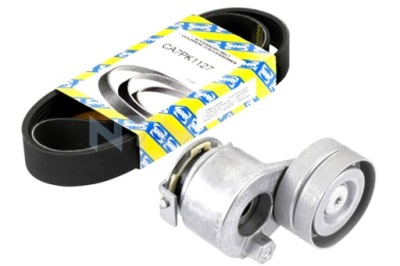 Набір ремені багаторучейкових з ролики renault grand scenic ii grand фото №1