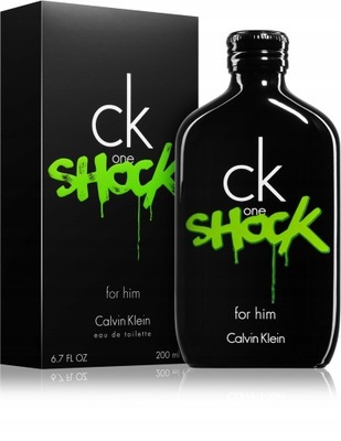 Calvin Klein CK One Shock for him 200 ml edt folia