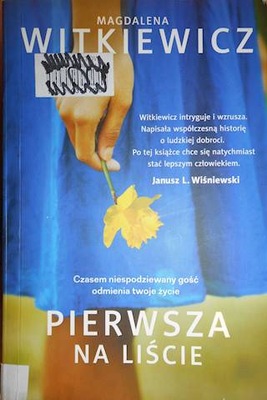 Pierwsza na liście - Magdalena Witkiewicz