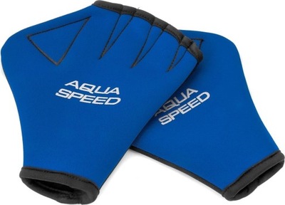 AQUA-SPEED Rękawice Pływackie Neoprenowe Paddle XL