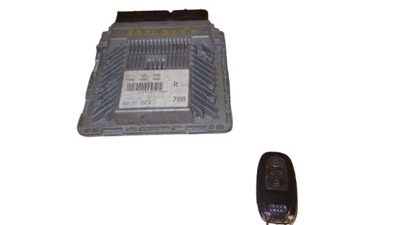 Блок керування audi 2.8 tsi бортовий комп'ютер ключ фото №1
