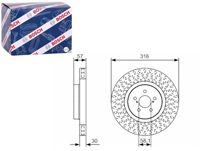 Тормозные диски тормозные 2szt. перед subaru forester legacy iv legacy v фото №1