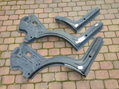 Блок двигателя порог обшивка левая vw t5/t6 наружное фото №1