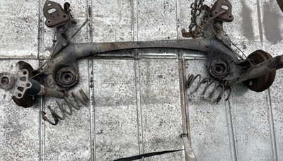 Opel corsa d 1.3 дизель балка подвеска задняя фото №1