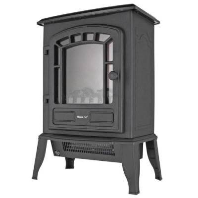 PIECYK GRZEJNIK KOMINEK ELEKTRYCZNY termowentylator EFEKT OGNIA LED 2000W