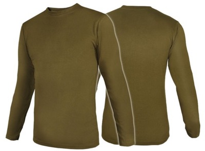 Koszulka z długim rękawem bluzka sportowa Mil-Tec Longsleeve Olive S