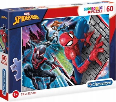 PUZZLE 60 el. SPIDERMAN SUPERCOLOR MARVEL