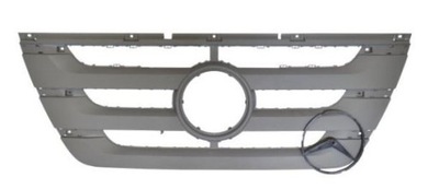 Решётка радиатора mercedes actros mp3 n/kpl bez заглушек фото №1