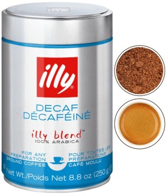 Kawa Mielona illy Espresso Decaf bezkofeinowa 250g