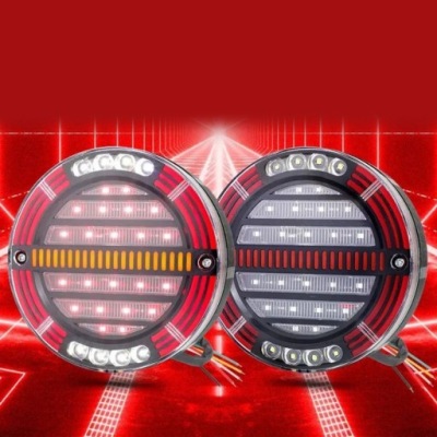 2szt лампа задня комбінована динамічний поворотник led права ліва фото №1