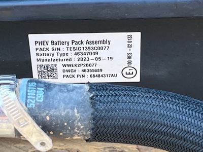 Jeep compass renegade гібрид plug-in акумулятор 46347049 фото №1