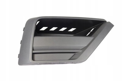 Решётка бампера заглушка vw crafter правая фото №1