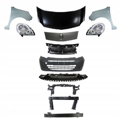 Renault kangoo w 2008-2013 kompletny перед капот фото №1