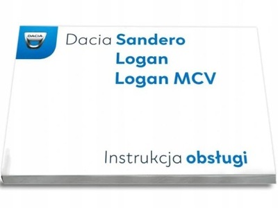 DACIA SANDERO LOGAN MCV MANUAL OBSLUGI+KS.SERW  