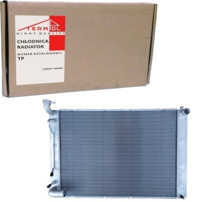 Радиатор воды lexus rx300 03- rx330 97- автоматическая коробка передач 16041-20290 алюминий фото №1