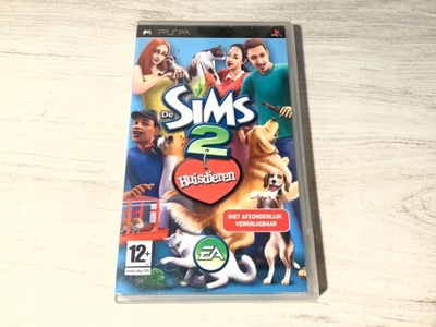 THE SIMS 2 PETS ZWIERZAKI płyta bdb+ komplet PSP