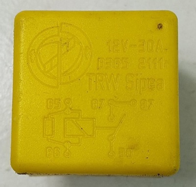 Реле lancia ypsilon 83652111 фото №1